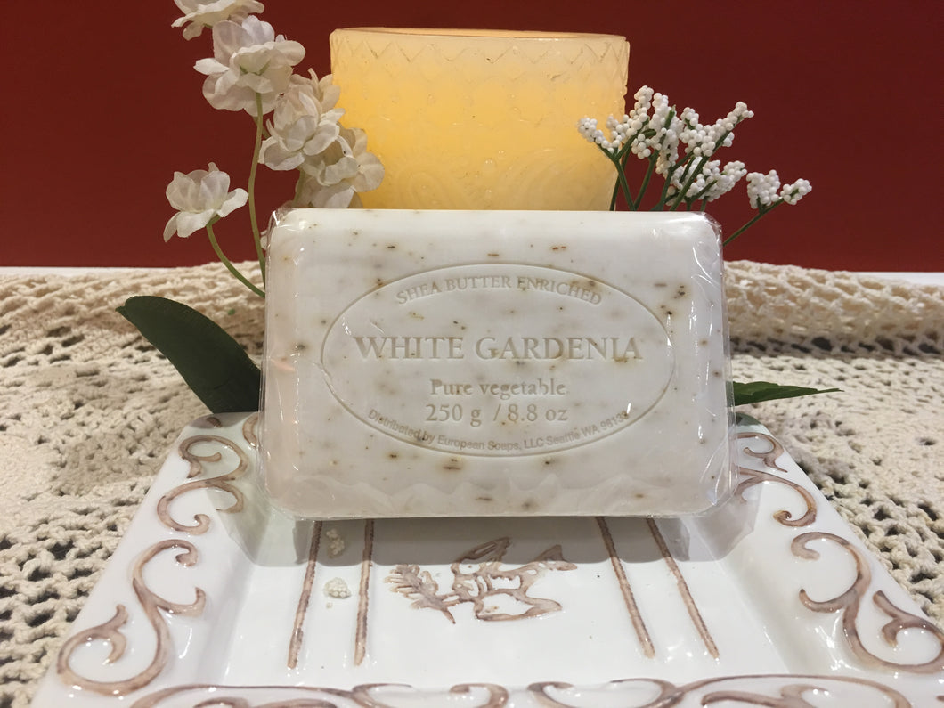 Pre de Provence White Gardena Scented Soap 250g, 8.8 oz